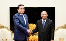 Chủ tịch Quốc hội Trần Thanh Mẫn gặp nguyên lãnh đạo Campuchia