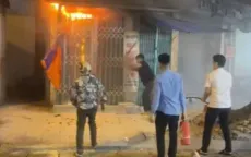 3 thanh niên dập tắt đám cháy nhà ở Hà Nội trong 49 giây