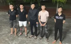 Bắt giữ nhóm thanh niên mang theo hung khí đi đòi nợ thuê