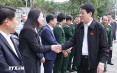 Chủ tịch nước Lương Cường tiếp xúc cử tri Thanh Hóa