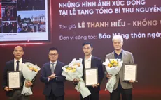 Vinh danh các tác phẩm đạt giải ảnh “Khoảnh khắc báo chí” lần thứ 6