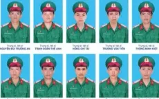 Truy tặng Huy hiệu “Tuổi trẻ dũng cảm” cho 12 liệt sĩ của Quân khu 7