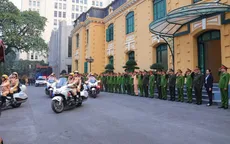 Hà Nội: Ra quân triển khai cao điểm bảo đảm trật tự, an toàn giao thông