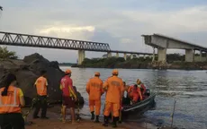 Sập cầu ở Brazil, 1 người tử vong, axit sunfuric tràn ra sông