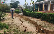 Sông Rào Cùng sạt lở nghiêm trọng, người dân thấp thỏm lo âu
