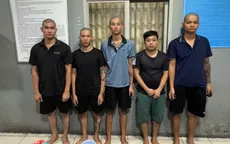 Nhóm thanh niên cầm hung khí đe dọa cướp gà, vịt làm mồi nhậu