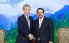Thủ tướng Phạm Minh Chính tiếp doanh nhân Nicolas Berggruen và Giáo sư Nguyễn Thị Liên Hằng