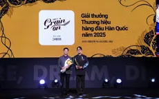 Thương hiệu GrainOn đạt “Giải thưởng Thương hiệu Hàng đầu Hàn Quốc năm 2025” hạng mục Men tiêu hóa