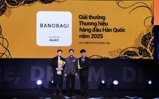 Thương hiệu BANOBAGI đạt “Giải thưởng Thương hiệu Hàng đầu Hàn Quốc năm 2025” hạng mục Mặt nạ giấy
