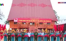 Gia Lai: Đồng bào Jrai mừng nhà rông mới