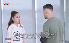 Hoa hậu Lê Hoàng Phương tranh cãi gay gắt với bạn nhảy
