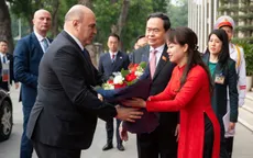 Chủ tịch Quốc hội Trần Thanh Mẫn hội kiến Thủ tướng Liên bang Nga