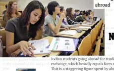 “Làn sóng” du học nước ngoài tại Ấn Độ