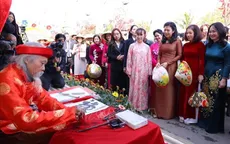 Phu nhân Tổng Bí thư dự Chương trình ngoại giao văn hóa "Bản hòa ca Tết Việt"