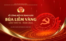 Lễ trao giải Búa liềm vàng lần thứ IX năm 2024 (20h, 20/1, VTV1)