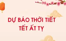 Dự báo thời tiết Tết Nguyên Đán Ất Tỵ 2025
