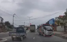 Lái xe tải đi ngược chiều, tài xế bị phạt 19 triệu đồng