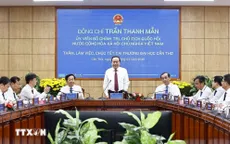 Chủ tịch Quốc hội Trần Thanh Mẫn thăm, chúc Tết Trường Đại học Cần Thơ