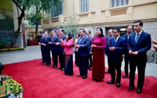 Bí thư Thành ủy Hà Nội dâng hương tưởng niệm Tổng Bí thư Trần Phú