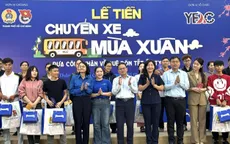 "Chuyến xe mùa Xuân" đưa 1.700 công nhân về quê đón Tết
