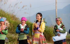 Ê-kíp "Hẹn ước ngày xuân" của VTV5 quay phim trong giá rét Tây Bắc