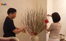 Đào xuân mang Tết ấm đến nước Nga