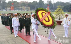 Quân ủy Trung ương, Bộ Quốc phòng vào Lăng viếng Chủ tịch Hồ Chí Minh