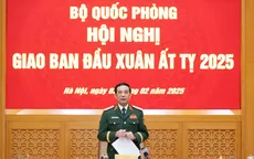 Đại tướng Phan Văn Giang chủ trì Hội nghị giao ban đầu Xuân Ất Tỵ 2025