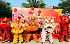 Chương trình biểu diễn nghệ thuật Lân Sư Rồng của Bình Dương xác lập kỷ lục Việt Nam