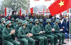 Thanh niên cả nước sẵn sàng tòng quân trong mùa xuân mới
