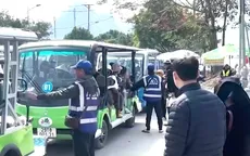 Xuất hiện tình trạng kinh doanh xe điện không xé vé tại Lễ hội chùa Hương