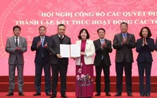 Hà Nội công bố quyết định thành lập, kết thúc hoạt động các tổ chức Đảng