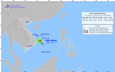 Áp thấp nhiệt đới suy yếu dần thành vùng áp thấp