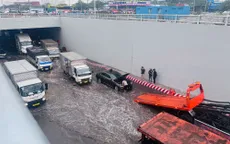 TP Hồ Chí Minh: Hầm chui Nguyễn Văn Linh ngập nặng sau cơn mưa lớn