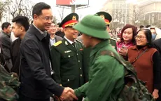 Quảng Bình: Bàn giao hơn 1.100 tân binh lên đường nhập ngũ