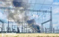 Điều 3 xe chữa cháy dập tắt đám cháy Trạm biến áp 500kV Long Thành
