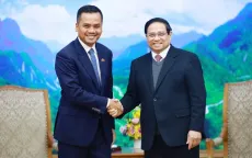 Thủ tướng Phạm Minh Chính tiếp Phó Thủ tướng, Bộ trưởng Bộ Nội vụ Campuchia