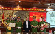 Tặng bằng khen cho lực lượng Công an ở Lâm Đồng triệt phá vụ cướp tiệm vàng