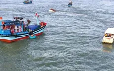 Sóng lớn đánh chìm tàu ở Nha Trang, làm 1 người tử vong, 1 người mất tích