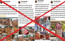 Lừa gần 30 nhà chùa trên cả nước, "Thích Giác Hiếu" chiếm đoạt hơn 100 triệu đồng