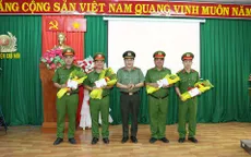 Khen thưởng tổ phá án vụ giết người cướp tài sản ở An Giang