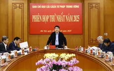 Chủ tịch nước chủ trì họp Ban Chỉ đạo Cải cách Tư pháp Trung ương