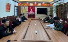Dùng giấy ra vào công an tỉnh cho xe ô tô quay video câu view