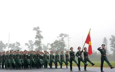 VIDEO: Cận cảnh buổi hợp luyện diễu binh, diễu hành kỷ niệm 50 năm Giải phóng miền Nam