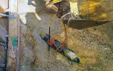 Hà Tĩnh: Phát hiện quả bom nặng 200kg khi thi công nạo vét đường ống thoát nước