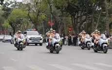 Giao thông ổn định trong ngày diễn ra chuỗi sự kiện kỷ niệm 77 năm CAND học tập, thực hiện Sáu điều Bác Hồ dạy