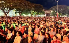 Đông đảo người dân đến dự khai mạc Lễ hội cà phê Buôn Ma Thuột lần thứ 9