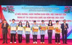 Hải Phòng dành gần 5,5 tỷ đồng biểu dương 102 học sinh giỏi quốc gia và giáo viên