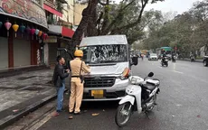 Hà Nội: Xử lý hàng loạt xe khách vi phạm trong phố cổ