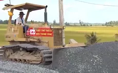 50 ngày đêm tăng tốc thi công cao tốc Cần Thơ - Cà Mau